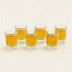 Crystal clear baijiu and whiskey glasses set of 6 or 12