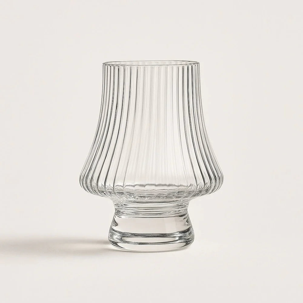Premium Curved Brandy Glass – Enhances Aroma and Grip, Lifestyle Display